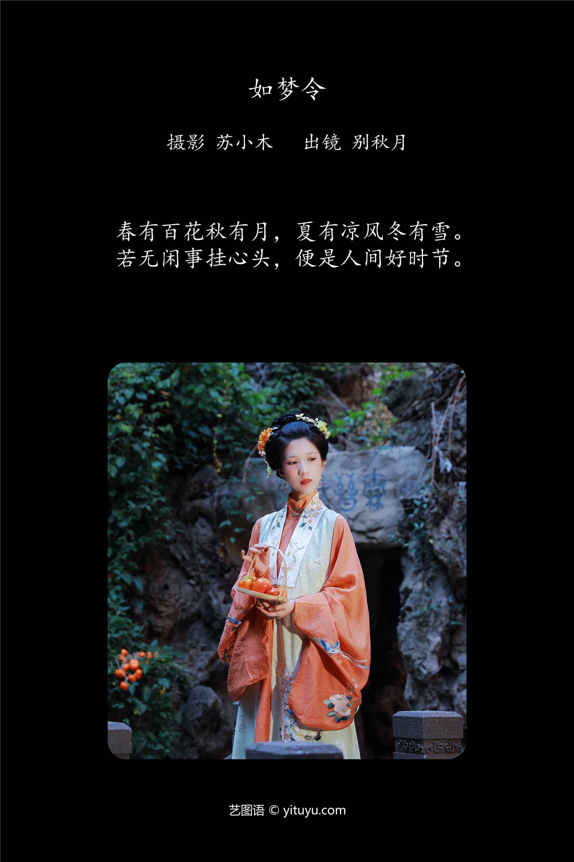 YITUYU艺图语 2025.01.01 如梦令 别秋月